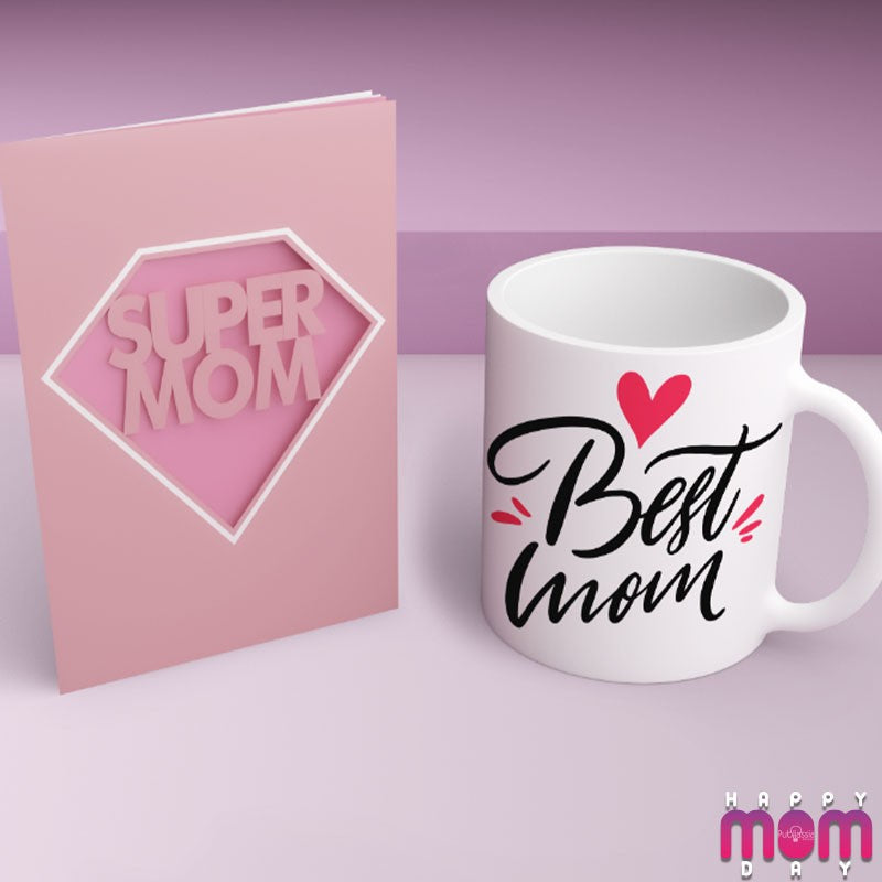 Best mom - Tazza Mug Festa della Mamma