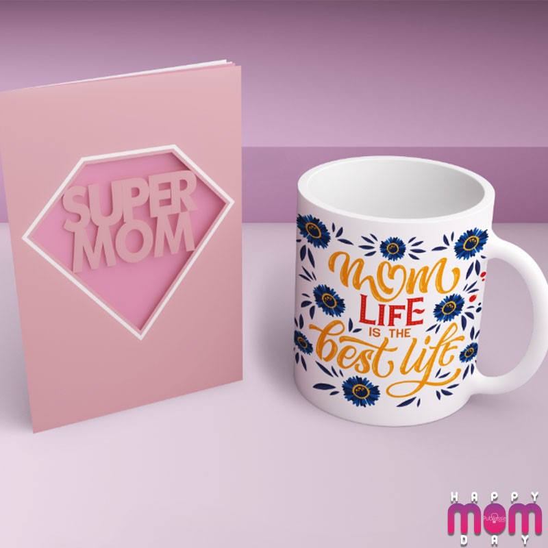 Mom life is the best life - Tazza Mug Festa della Mamma