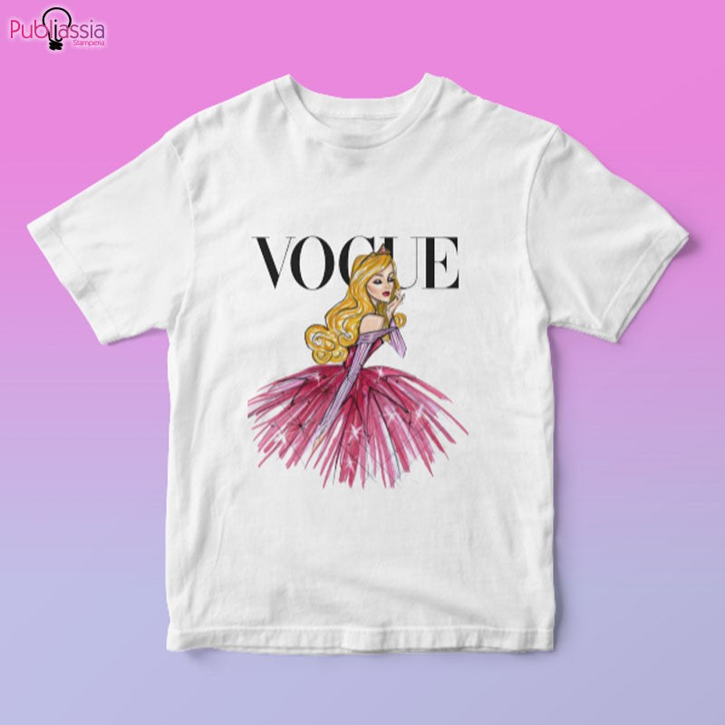 Aurora Vogue - Unisex t-shirt bianca