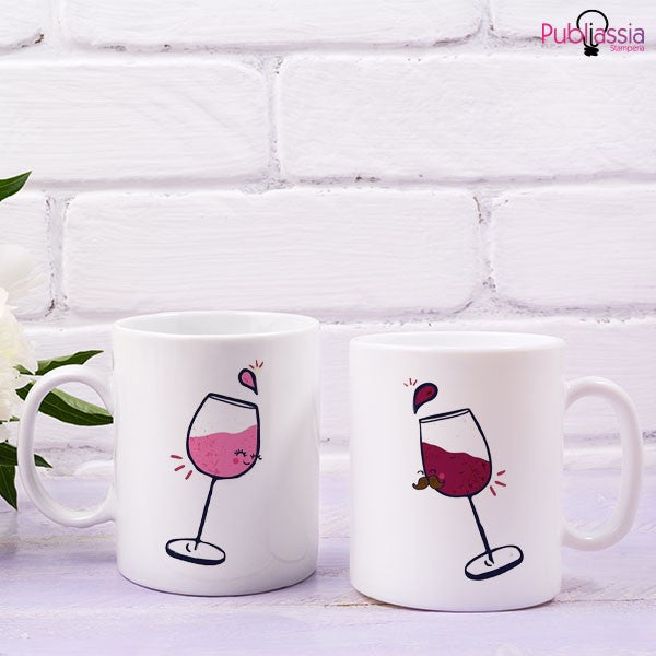 Best Wine - Coppia tazze Mug
