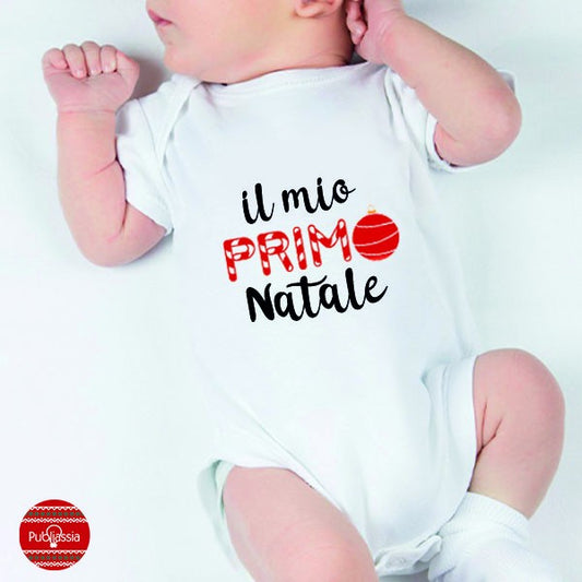 Il mio primo Natale - Tutina neonato - body personalizzato