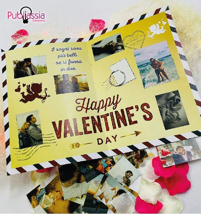 Album Happy Valentine's - Album figurine personalizzato