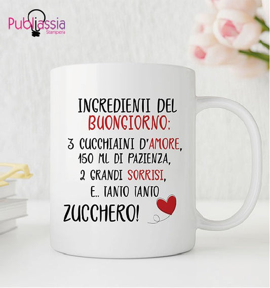 Ingredienti d'amore - Tazza mug