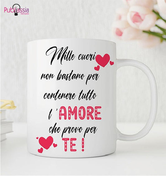 Mille cuori - Tazza mug