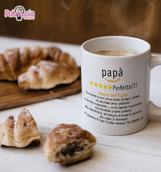 Papà perfetto - recensione amazon - Tazza mug