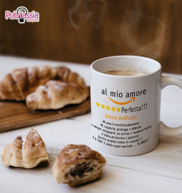 Amore verificato - recensione amazon - Tazza mug