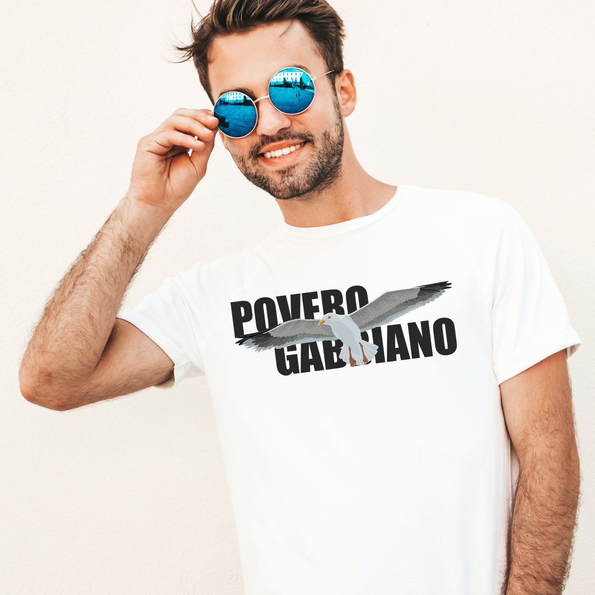 Povero Gabbiano - T-shirt - Uomo