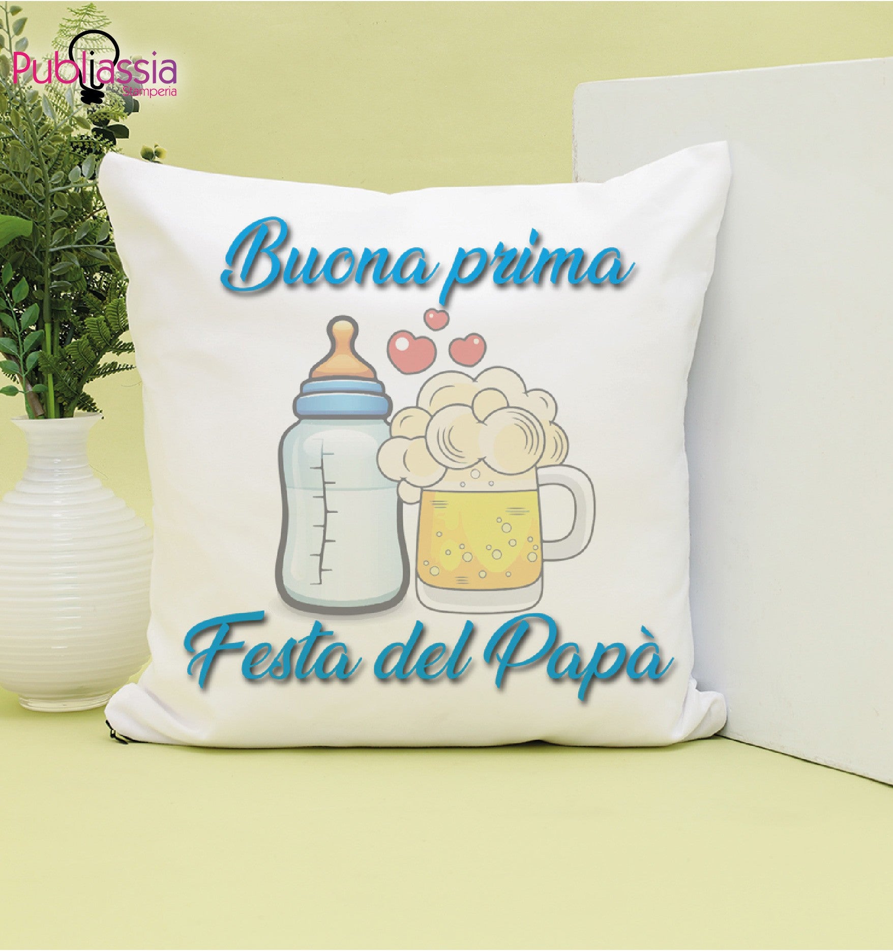 Buona prima festa del papà - Cuscino