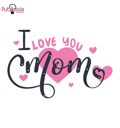 I love you mom - profumatore Per Ambienti Personalizzato - idea regalo festa della mamma