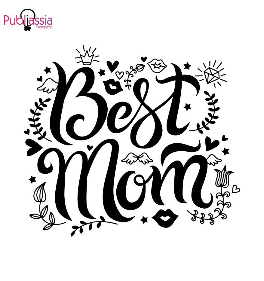 Best mom - profumatore Per Ambienti Personalizzato - idea regalo festa della mamma