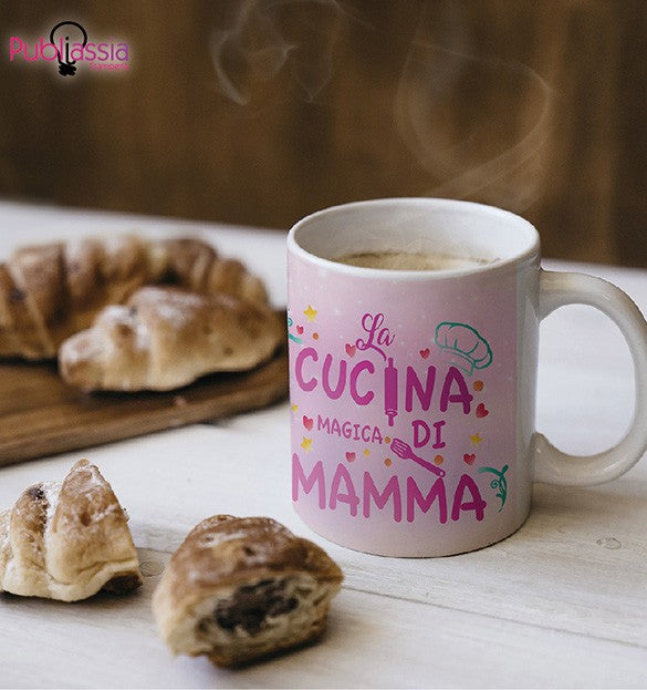 La cucina magica di mamma - Tazza Mug Personalizzata - Festa della Mamma